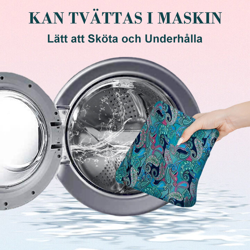 ⏳Tidsbegränsad rabatt✈️ETNISKA PAISLEY PRINT ELASTISKA PATCHWORK MIDJA LÄTTVIKTSBYXOR